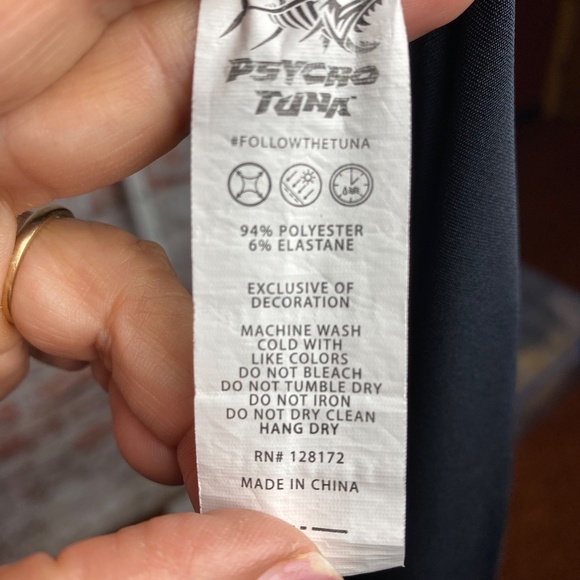 Psycho Tuna Menʻs Logo Long Sleeve Graphic Tee Medium - Picture 8 of 8